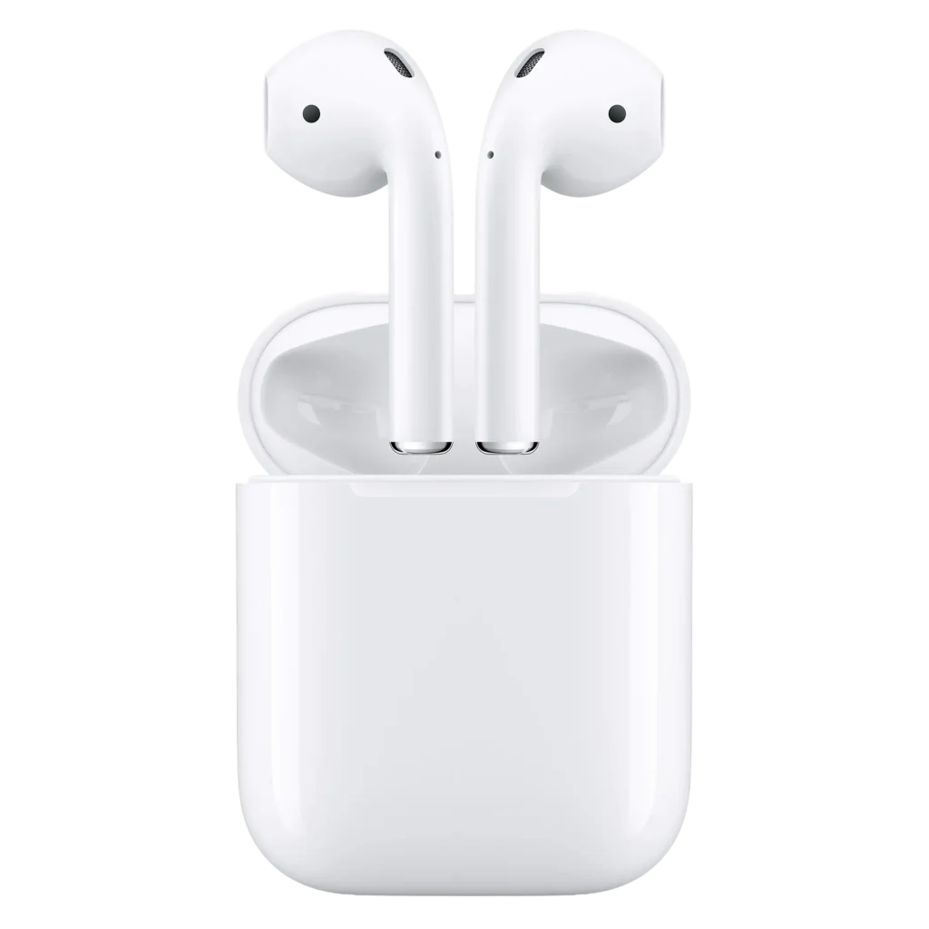 Imagen de la primera versión de los Airpods de Apple